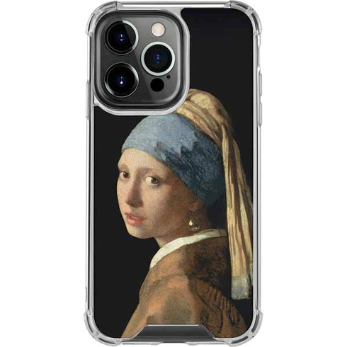 Johannes Vermeer Girl with a Pearl Earring iPhone 16 Pro Clear Case