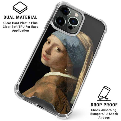 Johannes Vermeer Girl with a Pearl Earring iPhone 16 Pro Max Clear Case