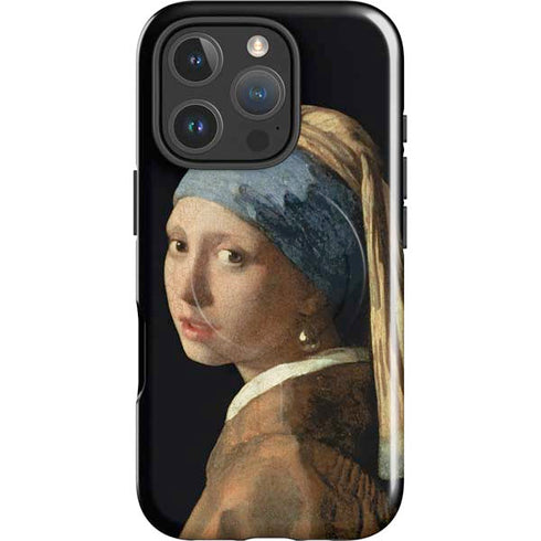 Johannes Vermeer Girl with a Pearl Earring iPhone 16 Pro Max Magsafe Impact Case
