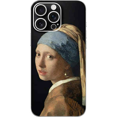 Johannes Vermeer Girl with a Pearl Earring iPhone 16 Pro Max Skin