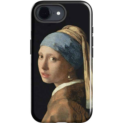 Johannes Vermeer Girl with a Pearl Earring iPhone 16e Impact Case