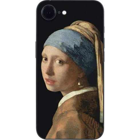 Johannes Vermeer Girl with a Pearl Earring iPhone 16e Skin