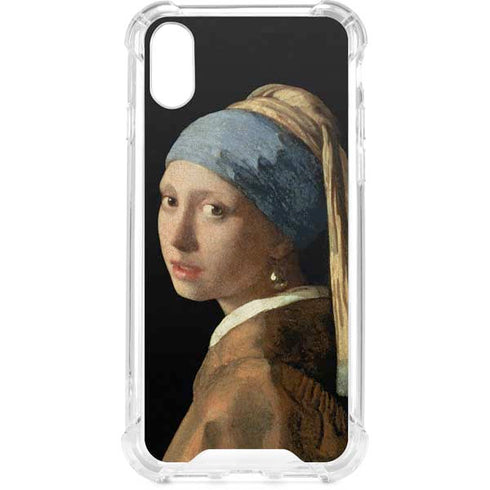 Johannes Vermeer Girl with a Pearl Earring iPhone XS Clear Case