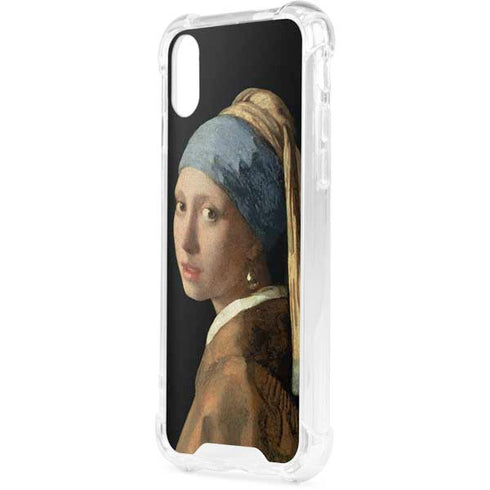 Johannes Vermeer Girl with a Pearl Earring iPhone XS Clear Case