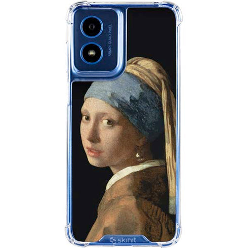 Johannes Vermeer Girl with a Pearl Earring Moto G 5G (2024) Clear Case