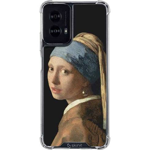 Johannes Vermeer Girl with a Pearl Earring Moto G Power 5G (2024) Clear Case