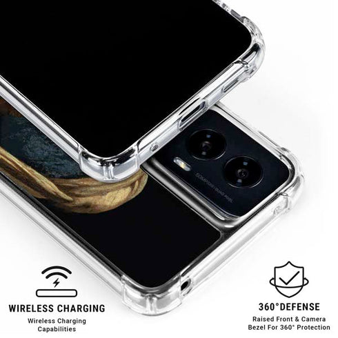 Johannes Vermeer Girl with a Pearl Earring Moto G Power 5G (2024) Clear Case