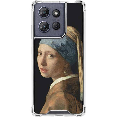 Johannes Vermeer Girl with a Pearl Earring Moto G Power 5G (2025) Clear Case