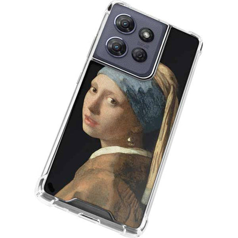 Johannes Vermeer Girl with a Pearl Earring Moto G Power 5G (2025) Clear Case