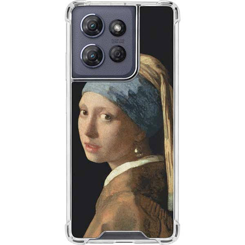 Johannes Vermeer Girl with a Pearl Earring Moto G Stylus 5G (2025) Clear Case
