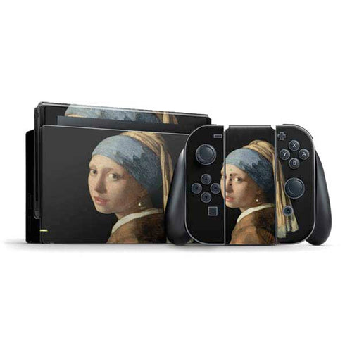 Johannes Vermeer Girl with a Pearl Earring Nintendo Skins