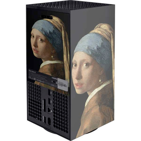 Johannes Vermeer Girl with a Pearl Earring XBox Series X Digital Edition Console Skin