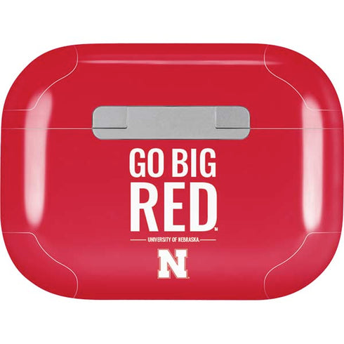 University of Nebraska Go Big Red AirPods Pro 2nd Gen Skin