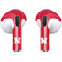 University of Nebraska Go Big Red Apple AirPods (3rd Gen 2021) Skin
