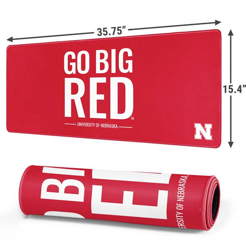 University of Nebraska Go Big Red Gaming Mouse Pad