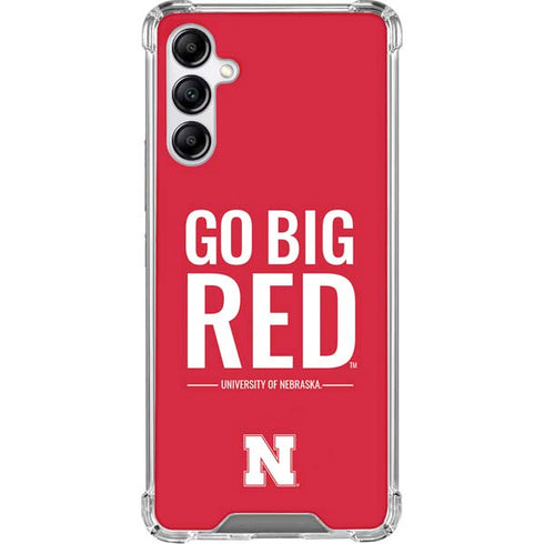 University of Nebraska Go Big Red Gabb Phone 4 Clear Case