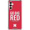 University of Nebraska Go Big Red Galaxy A16 5G Clear Case