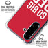 University of Nebraska Go Big Red Galaxy A36 5G Clear Case