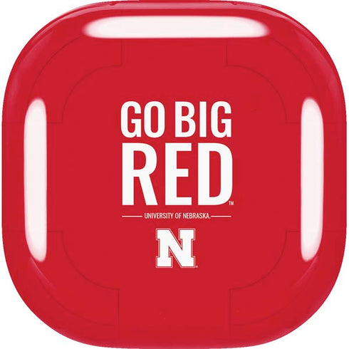 University of Nebraska Go Big Red Galaxy Buds Live Skin