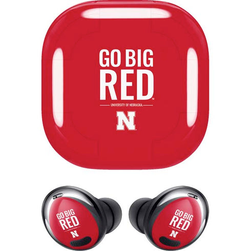 University of Nebraska Go Big Red Galaxy Buds Pro Skin
