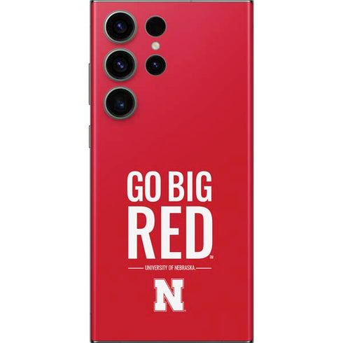 University of Nebraska Go Big Red Galaxy Skins