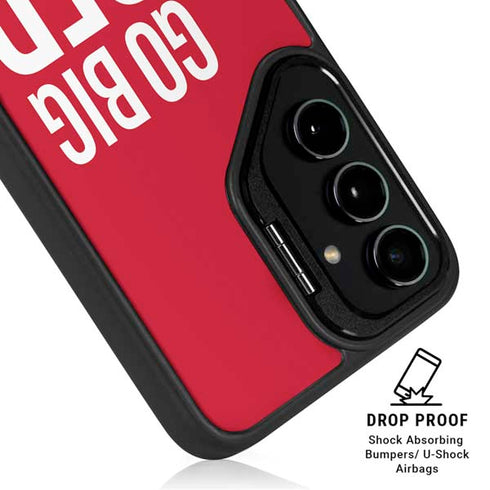 University of Nebraska Go Big Red Galaxy S24 FE Kickstand Case