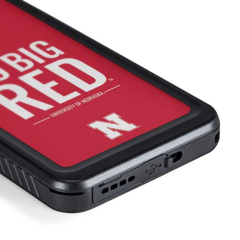University of Nebraska Go Big Red Galaxy S24 Plus Waterproof Case