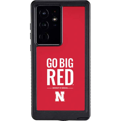 University of Nebraska Go Big Red Galaxy S24 Ultra Waterproof Case