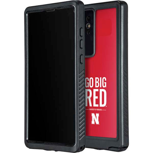 University of Nebraska Go Big Red Galaxy S24 Ultra Waterproof Case
