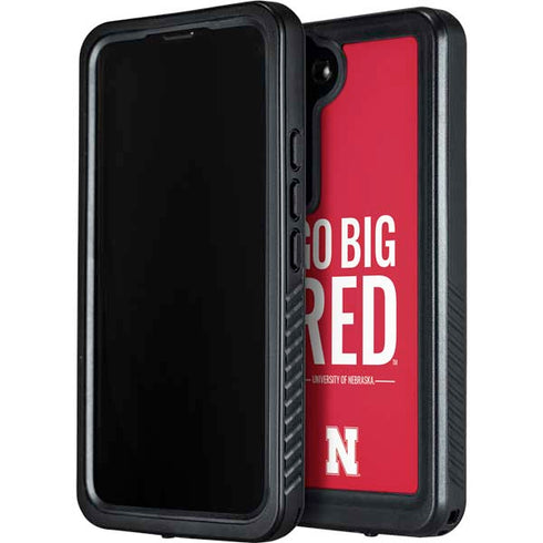 University of Nebraska Go Big Red Galaxy S24 Waterproof Case