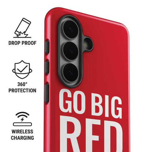 University of Nebraska Go Big Red Galaxy S26 Plus Impact Case