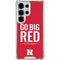 University of Nebraska Go Big Red Galaxy S26 Ultra Clear Case
