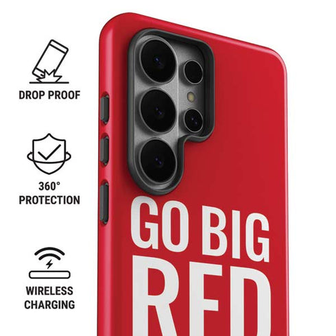University of Nebraska Go Big Red Galaxy S26 Ultra Impact Case