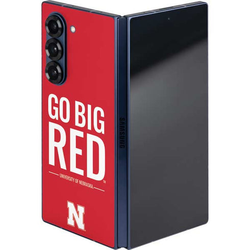 University of Nebraska Go Big Red Galaxy Z Fold6 Skin