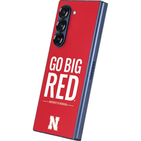 University of Nebraska Go Big Red Galaxy Z Fold6 Skin