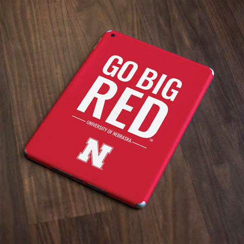 University of Nebraska Go Big Red Apple iPad Skin