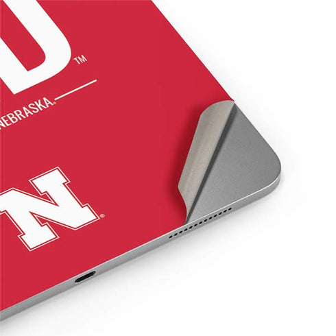 University of Nebraska Go Big Red Apple iPad Air Skin