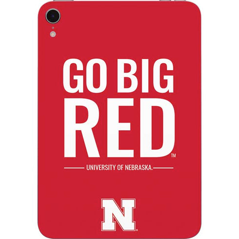 University of Nebraska Go Big Red Apple iPad Mini Skin