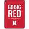 University of Nebraska Go Big Red Apple iPad Pro Skin