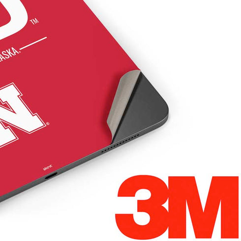 University of Nebraska Go Big Red Apple iPad Pro Skin