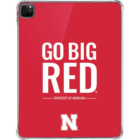 University of Nebraska Go Big Red iPad Pro 11in (2024) Clear Case