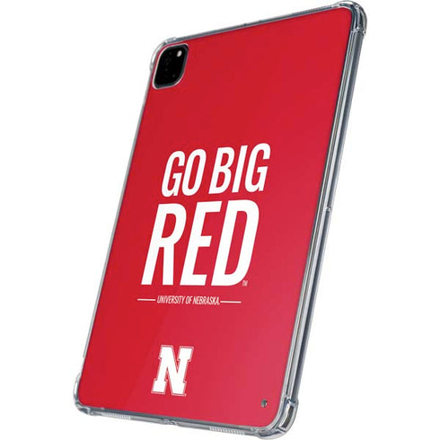 University of Nebraska Go Big Red iPad Pro 11in (2024) Clear Case