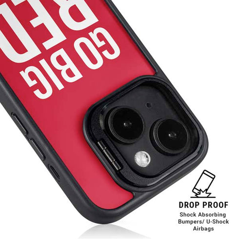 University of Nebraska Go Big Red iPhone 13 Kickstand Case