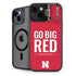 University of Nebraska Go Big Red iPhone 14 Kickstand Case