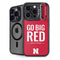 University of Nebraska Go Big Red iPhone 14 Pro Max Kickstand Case