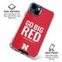 University of Nebraska Go Big Red iPhone 15 Clear Case
