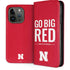 University of Nebraska Go Big Red iPhone 15 Pro Folio Case