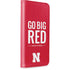 University of Nebraska Go Big Red iPhone 15 Pro Max Folio Case