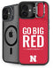 University of Nebraska Go Big Red iPhone 16 Plus Kickstand Case