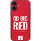 University of Nebraska Go Big Red iPhone 16 Plus Skin